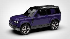 路虎 卫士 Land Rover Defender 90 2020 3D模型-启模网