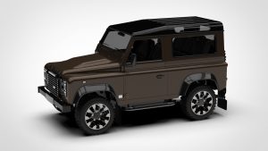 路虎 卫士 Land Rover Defender Works V8 3D模型-启模网