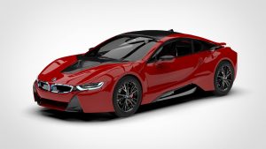 宝马 I8 BMW i8 Protonic Red Edition 2016 3D模型-启模网