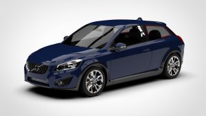 沃尔沃 C30 Volvo C30 2011 3D模型-启模网