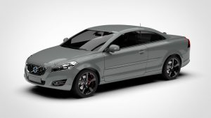 沃尔沃 C70 Volvo C70 2011 3D模型-启模网