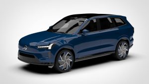 沃尔沃 EX90 Volvo EX90 2023 3D模型-启模网