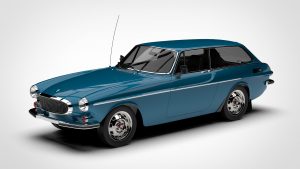 沃尔沃 P1800 Volvo P1800 ES 1973 3D模型-启模网