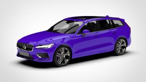 沃尔沃 V60 Volvo V60 2019 3D模型-启模网