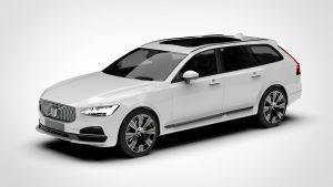 沃尔沃 V90 Volvo V90 3D模型-启模网