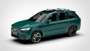 沃尔沃 XC90 Volvo XC90 Inscription 2020 3D模型-启模网
