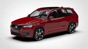 沃尔沃 XC90 Volvo XC90 R Design 2020 3D模型-启模网