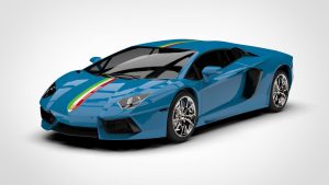 兰博基尼 Aventador Lamborghini Aventador LP700-4 Nazionale LB 2014 3D模型-启模网