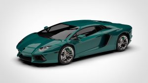 兰博基尼 Lamborghini Aventador LP700-4 US Spec 3D模型-启模网