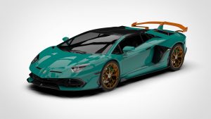 兰博基尼 Aventador Lamborghini Aventador SVJ 3D模型-启模网