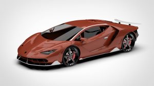 兰博基尼 Centenario Lamborghini Centenario LP 2016 3D模型-启模网