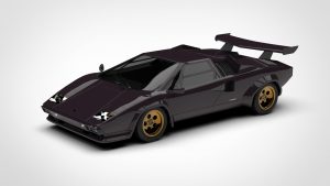 兰博基尼 Countach Lamborghini Countach 5000 QV 3D模型-启模网