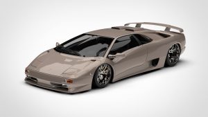 兰博基尼 Lamborghini Diablo 2 3D模型-启模网