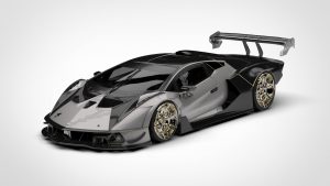 兰博基尼 Essenza Lamborghini Essenza SCV12 Bianco Asopo 3D模型-启模网