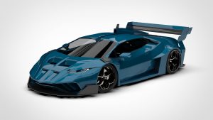 兰博基尼 Huracan Lamborghini Huracan Concpet 3D模型-启模网