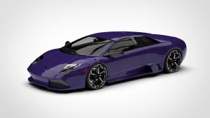 兰博基尼 Murcielago Lamborghini Murcielago LP640 3D模型-启模网