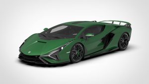 兰博基尼 Sian Lamborghini Sian Ultimate Hybrid Super 3D模型-启模网