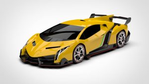 兰博基尼 Veneno Lamborghini Veneno 2013 3D模型-启模网