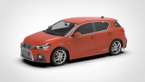 雷克萨斯 CT Lexus CT 200h 2020 3D模型-启模网