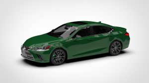 雷克萨斯 ES F Lexus ES F Sport 2022 3D模型-启模网