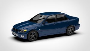 雷克萨斯 IS Lexus IS 200 3D模型-启模网