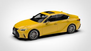 雷克萨斯 IS Lexus IS 2021 3D模型-启模网