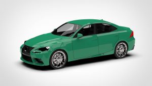 雷克萨斯 IS Lexus IS 350 2016 3D模型-启模网