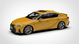 雷克萨斯 IS Lexus IS F Sport 2021 3D模型-启模网