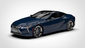 雷克萨斯 LC Lexus LC 500 2023 3D模型-启模网
