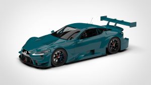 雷克萨斯 LC Lexus LC 500 Super GT 3D模型-启模网