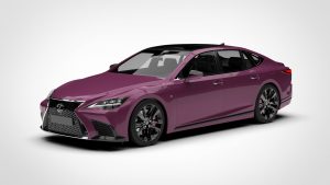 雷克萨斯 LS Lexus LS 500h F Sport 2021 3D模型-启模网