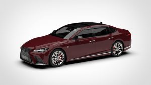 雷克萨斯 LS Lexus LS F Sport 2022 3D模型-启模网