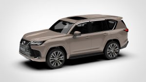 雷克萨斯 LX Lexus LX 600 2022 3D模型-启模网