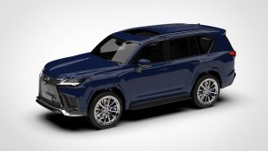 雷克萨斯 LX Lexus LX 600 F Sport 2022 3D模型-启模网