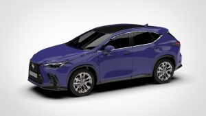 雷克萨斯 NX Lexus NX 300 2022 3D模型-启模网