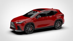 雷克萨斯 NX Lexus NX 300 F Sport 2022 3D模型-启模网