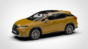 雷克萨斯 RX Lexus RX 2020 3D模型-启模网