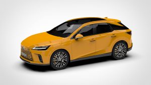 雷克萨斯 RX Lexus RX 450 2023 3D模型-启模网