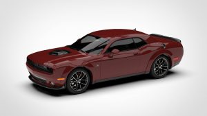 道奇 挑战者 DODGE Challenger Hemi Pack Shaker Widebody 2017 3D模型-启模网