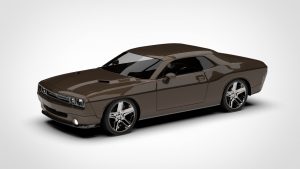 道奇 挑战者 DODGE Challenger Muscle Car 2008 3D模型-启模网