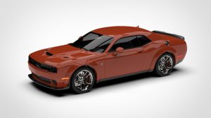 道奇 挑战者 DODGE Challenger RT Scat Pack Widebody LC 2019 3D模型-启模网