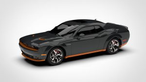 道奇 挑战者 DODGE Challenger SRT Classic Widebody 2017 3D模型-启模网