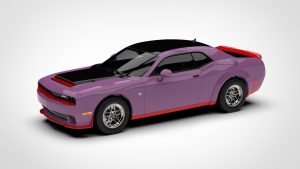 道奇 挑战者 DODGE Challenger SRT Demon 170 LC 2023 3D模型-启模网