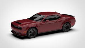 道奇 挑战者 DODGE Challenger SRT Demon 2018 3D模型-启模网