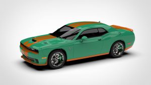 道奇 挑战者 DODGE Challenger SRT Hellcat Go Mangoo 2017 3D模型-启模网