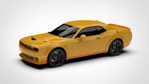 道奇 挑战者 DODGE Challenger SRT Hellcat Widebody 2018 3D模型-启模网