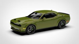 道奇 挑战者 DODGE Challenger SRT Hellcat Widebody 2022 3D模型-启模网