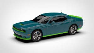 道奇 挑战者 DODGE Challenger SRT LC 2015 3D模型-启模网
