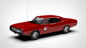 道奇 战马 DODGE Charger 440 RT 3D模型-启模网