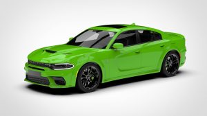 道奇 战马 DODGE Charger SRT Hellcat Widebody 2020 3D模型-启模网